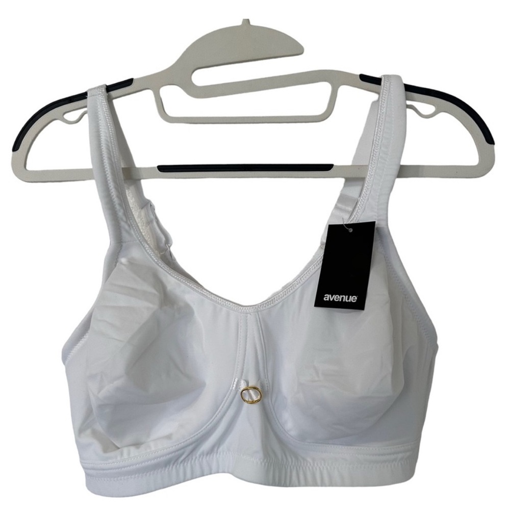 Avenue Classic White Bra
